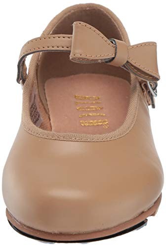 Bloch girls Girl's Merry Jane Tap Dance Shoe, Brown Tan, 13.5 Little Kid US