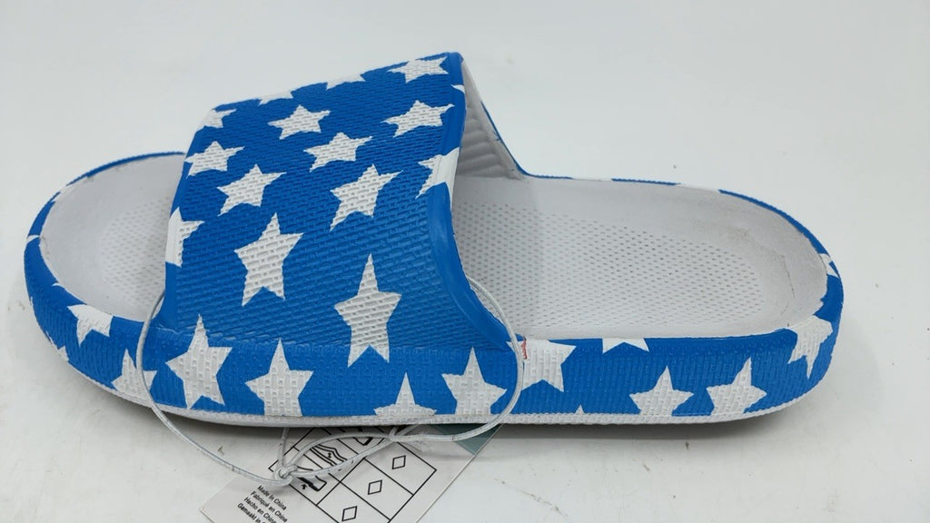 Kids Cloud Slides Girls Shower Slippers 1 Little Kid Stars Stripes