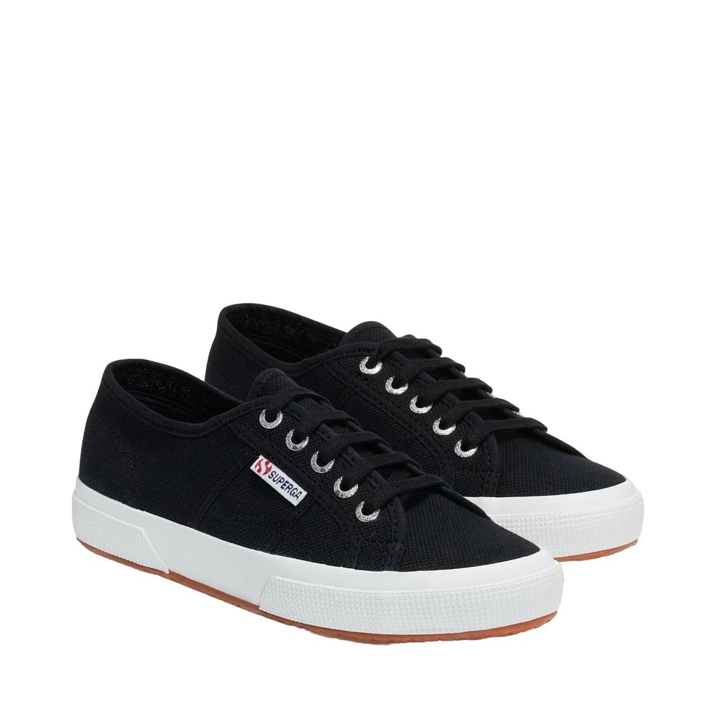 Superga 2750 COTU Classic Sneaker Black/Full White EU38 (Men's 5.5, Women's 7) M