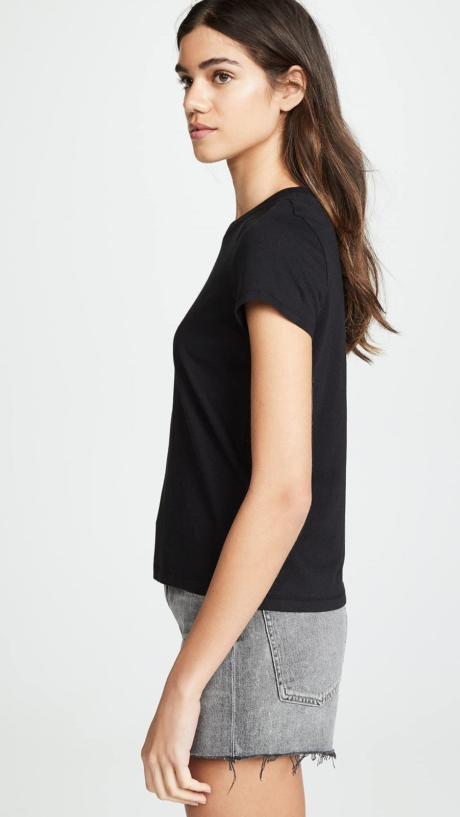 Madewell Women's Northside Vintage Tee, True Black