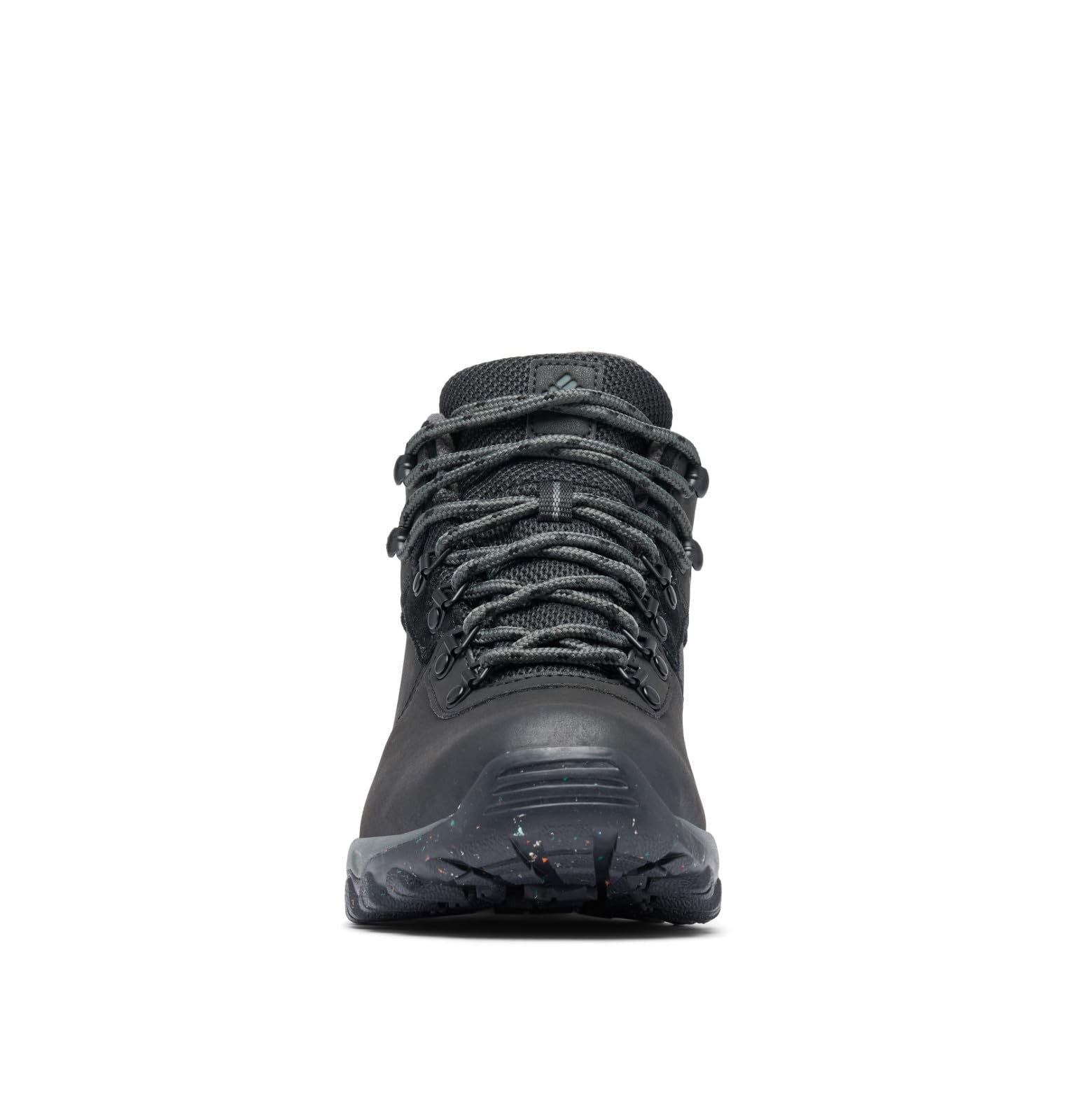 Columbia Mens Newton Ridge Plus II Waterproof Hiking Boot, 7.5 Black/Grill