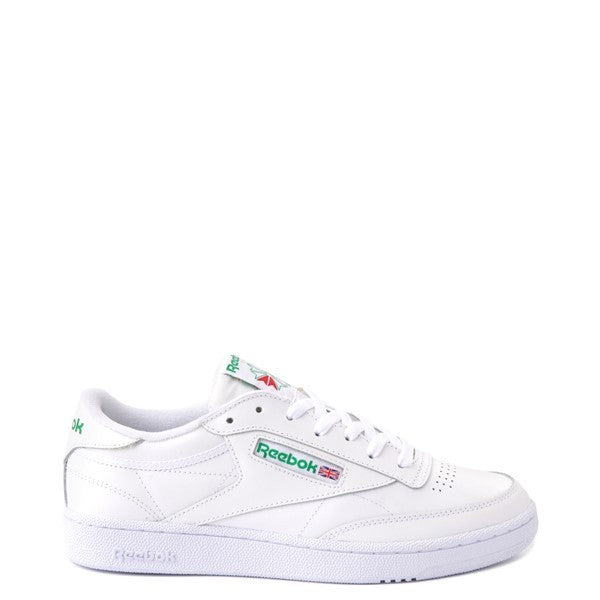 Reebok Classics Men's Club C 85 Walking Shoe, white/green, 8.5 M US