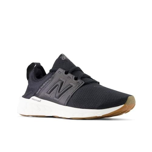 New Balance Women's Running Shoe, Fresh Foam X Cruz V3, 7 M, Black/Gum