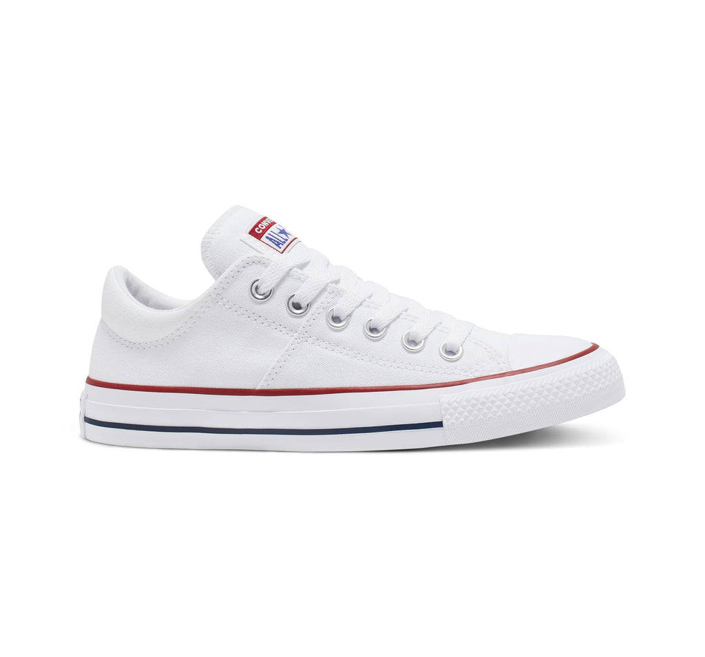 Converse Women's Chuck Taylor All Star Madison Low Top, White/White/White, 7.5