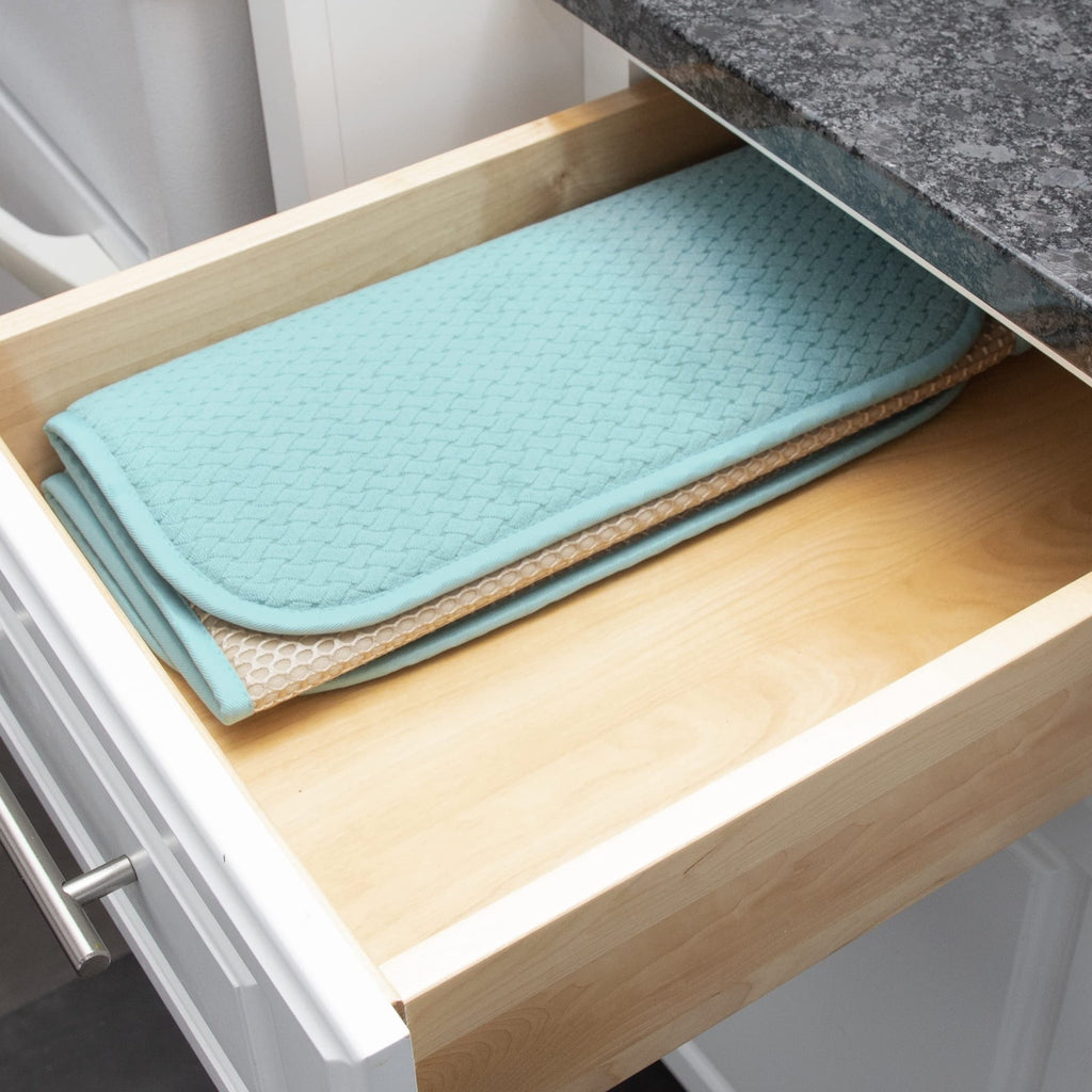 16x28 All-Clad Dish Drying Mat, Non-Slip, Rainfall, Large Capacity