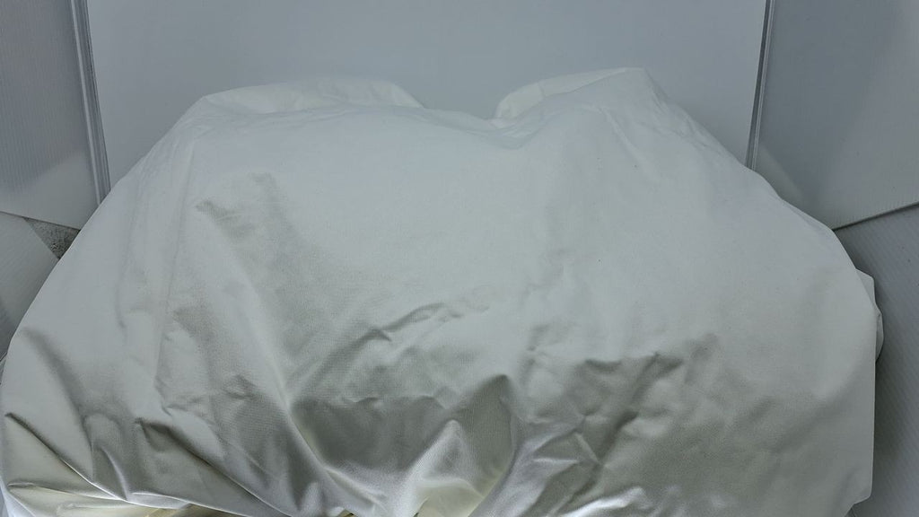 Queen Box Spring Encasement Cover - Waterproof Zippered Protector - White