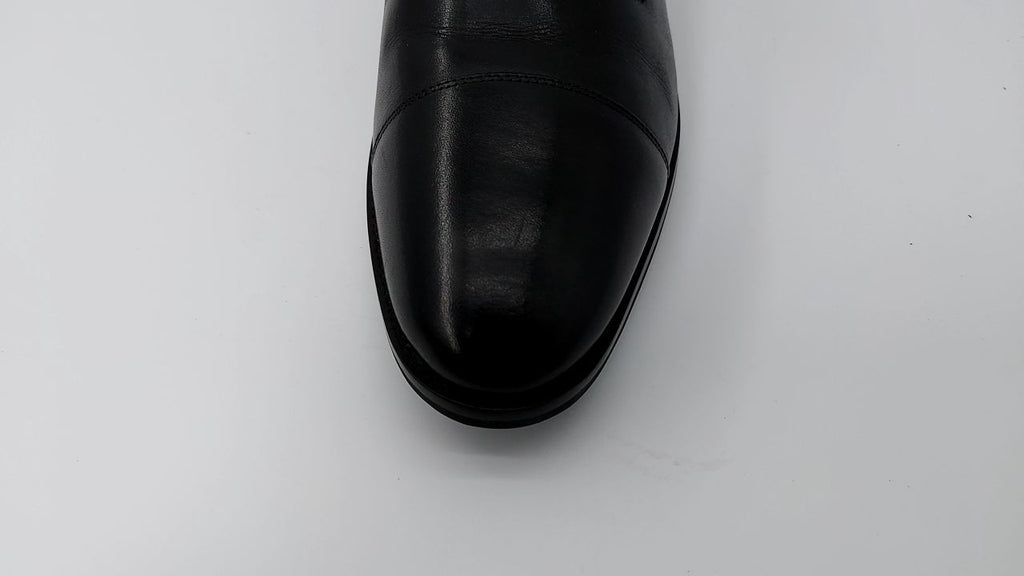 Cole Haan Men's Lenox Hill Cap Oxford,Black,12 M US