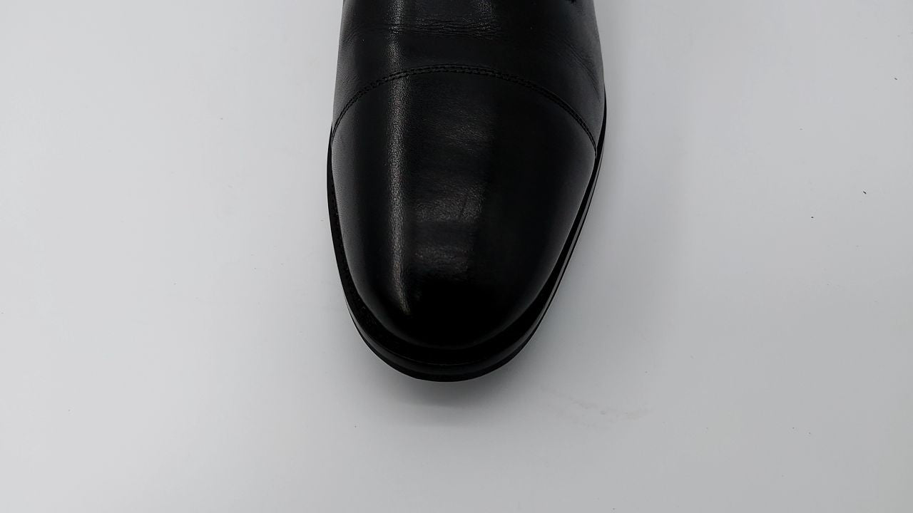 Cole Haan Men's Lenox Hill Cap Oxford,Black,12 M US