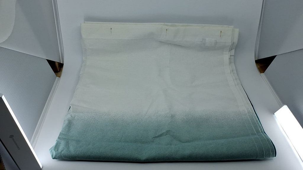 Modern Sage Green Ombre Shower Curtain, 72x72 in, Waterproof, 12 Hooks