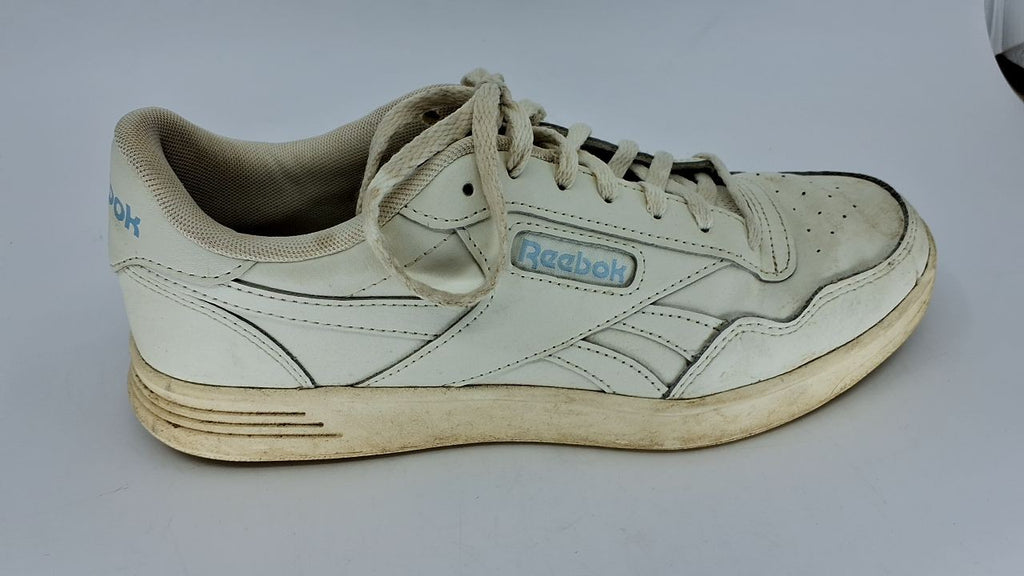 Reebok Court Advance Womens Sneakers Size 8 White Chalk/Blue Pearl/Red