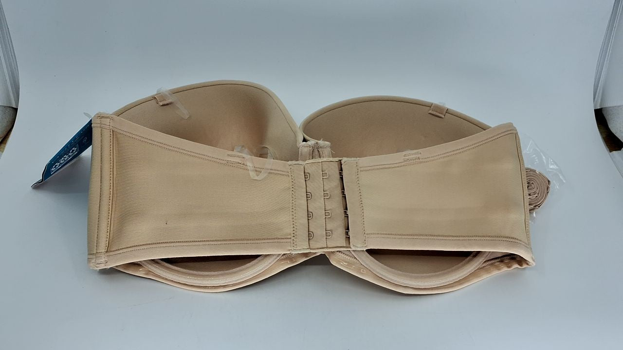 Beauty Back Smoothing Strapless Bra 38D Rose Beige by Vanity Fair