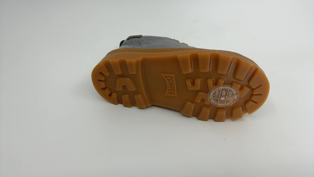 Camper Kids Baby Modern Ankle Boot, Dark Gray, 8 US Unisex Infant