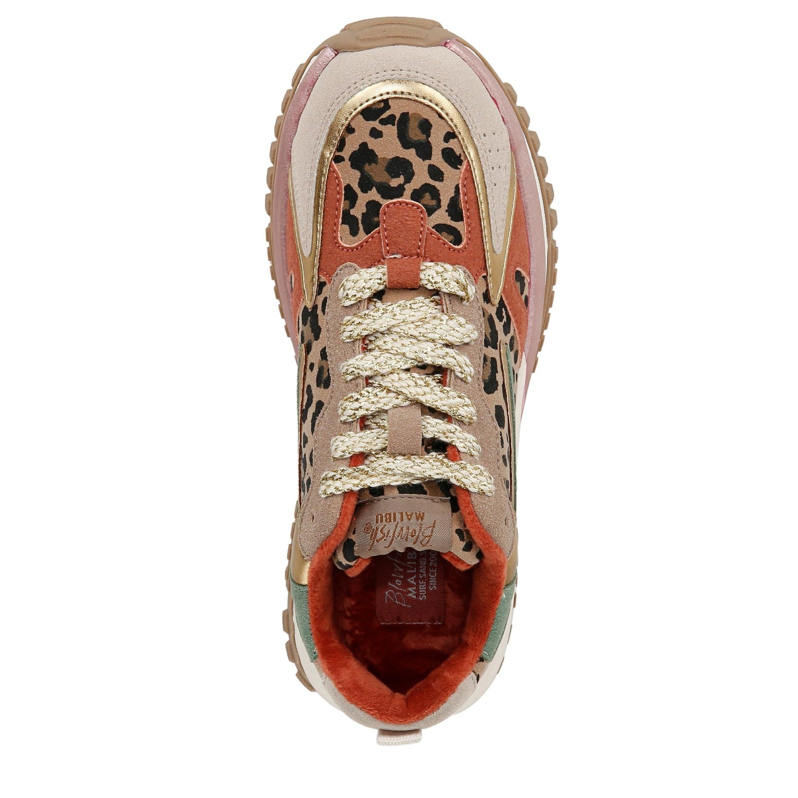 Blowfish Malibu Womens Leo Retro Sneaker Leopard 9 M
