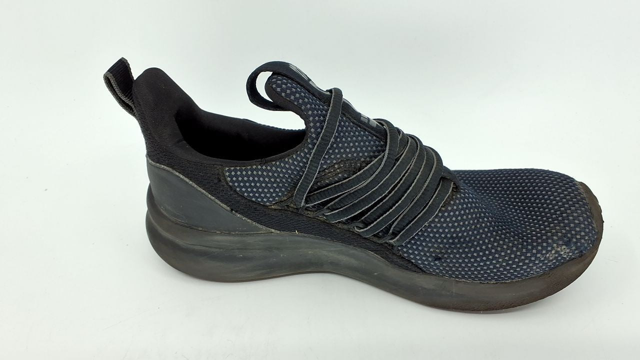 adidas Unisex-Kids Lite Racer Adapt 7.0, Black/Black/Grey, 4.5