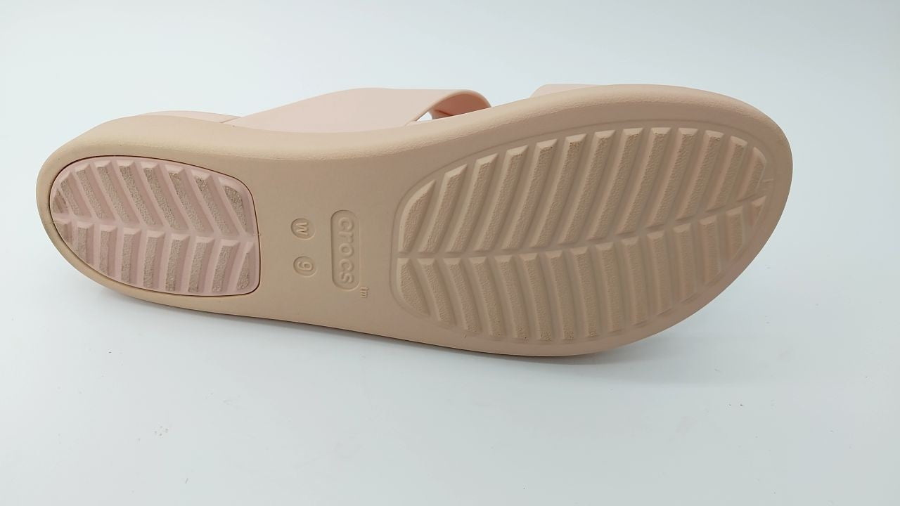 Crocs Womens Brooklyn Buckle Low Low Sandstone 9 Medium