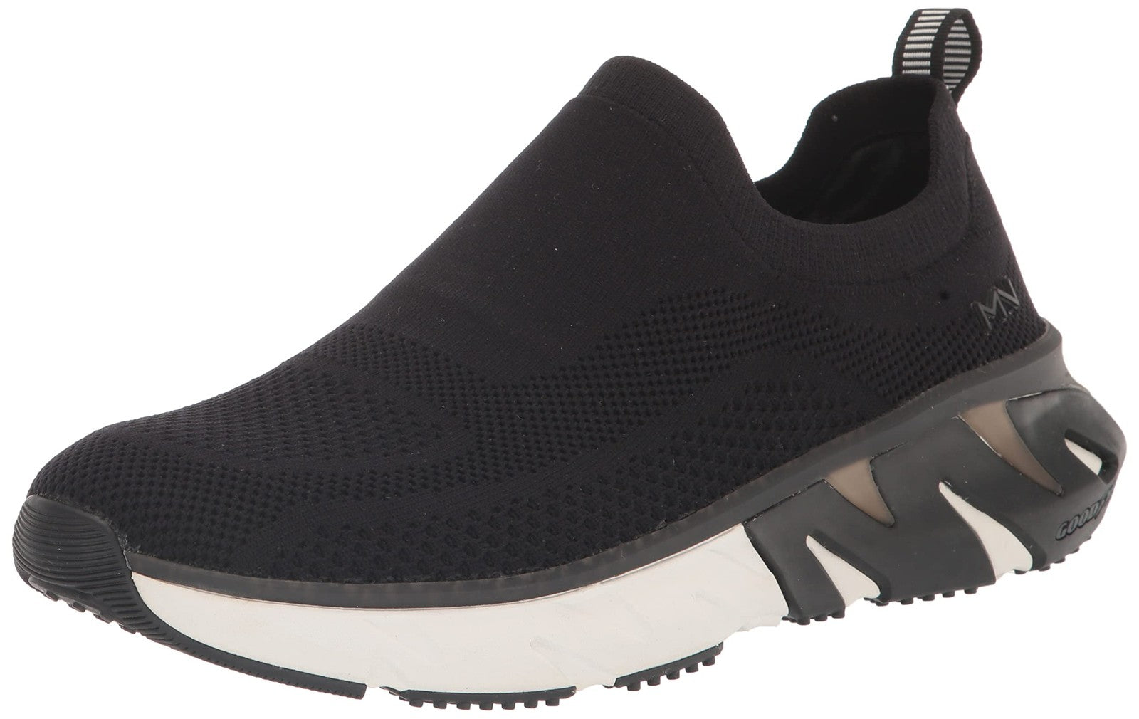 Mark Nason womens Ziggy - Hesh Slip on, Black, 7.5 US