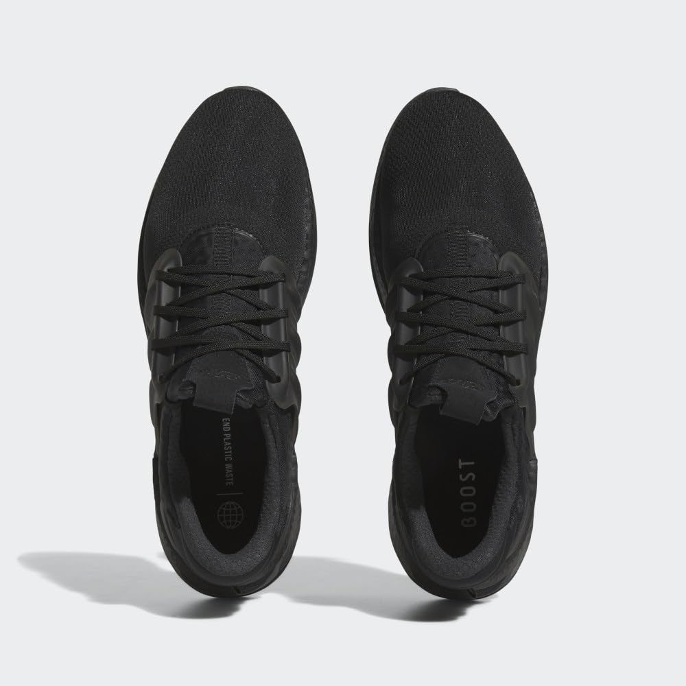 adidas Mens X_PLRBOOST Black/Grey/Black 11