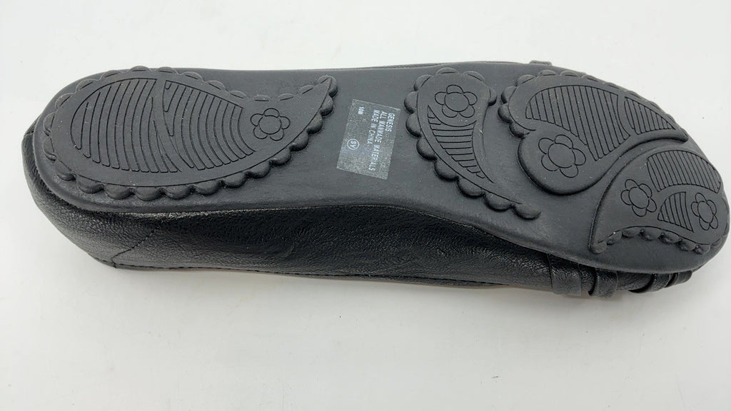 Jellypop Women's Genesis Skimmer Comfort Ballet Flat (Black, 10 Medium)