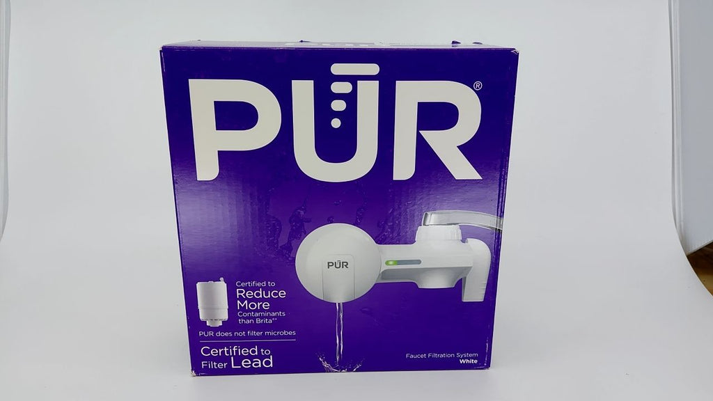 PUR Water Filter System, Horizontal, 100 Gallons, Fits Kitchen Faucets