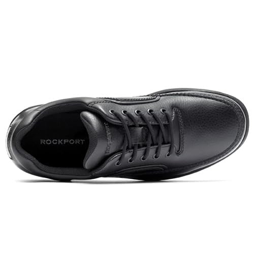 Rockport Men's Eureka Walking Shoe, Black, 9.5 Wide