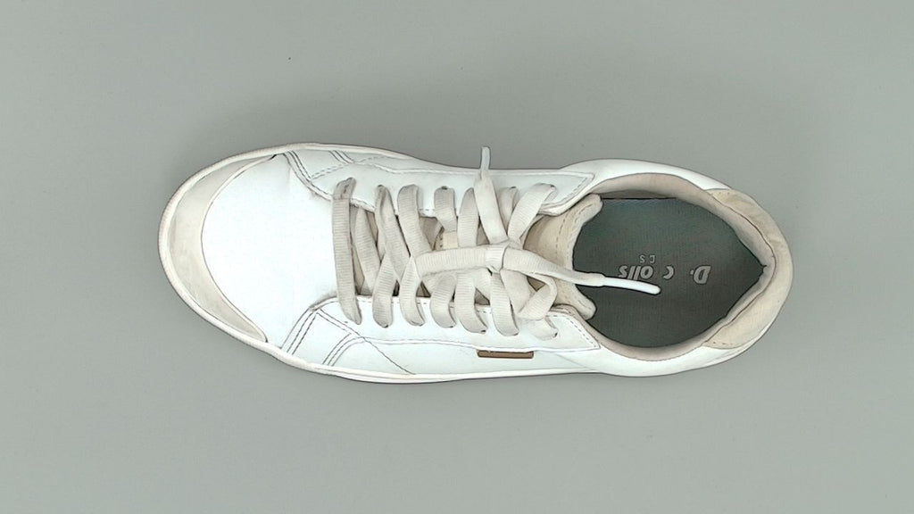 Dr. Scholl's Shoes Womens Time Off Platform Slip On Fashion Sneaker,White,7.5