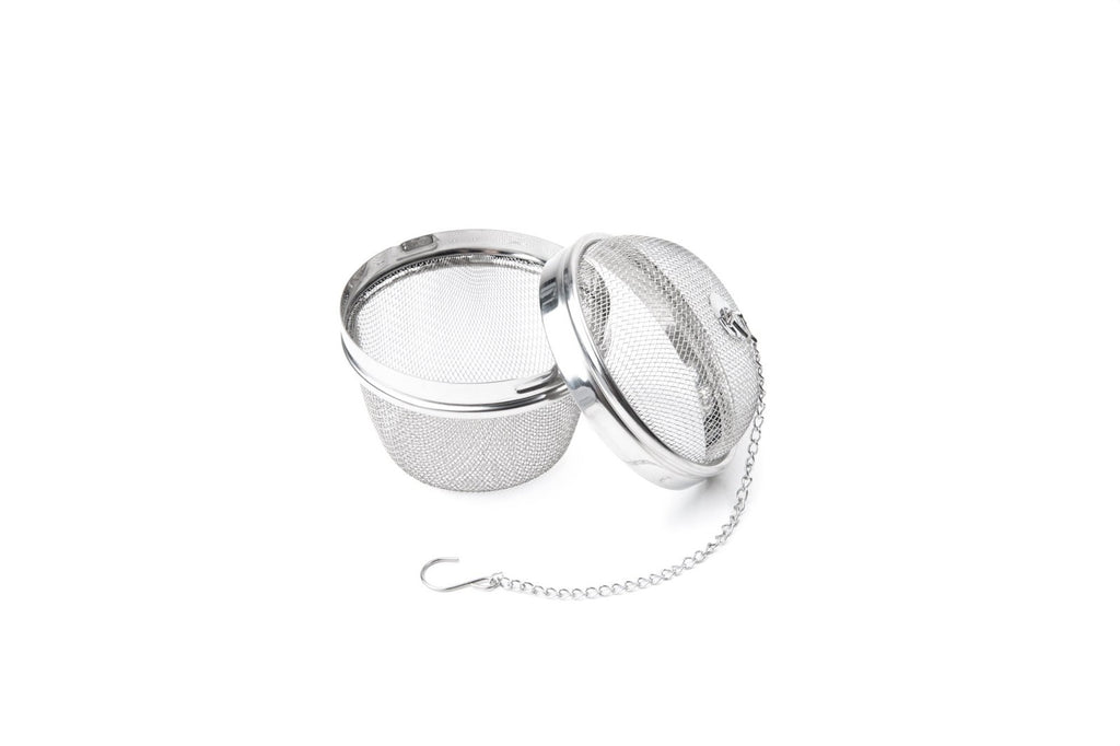 Fox Run - 5143 Fox Run Spice Infuser/Tea Ball, 3 x 3 x 3 inches, Metallic