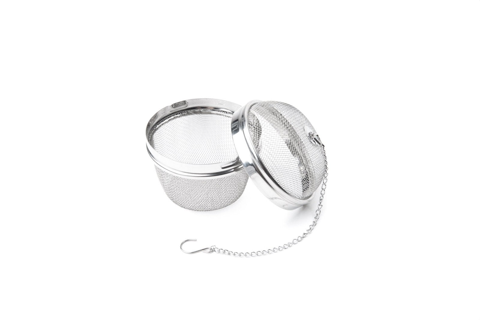 Fox Run - 5143 Fox Run Spice Infuser/Tea Ball, 3 x 3 x 3 inches, Metallic