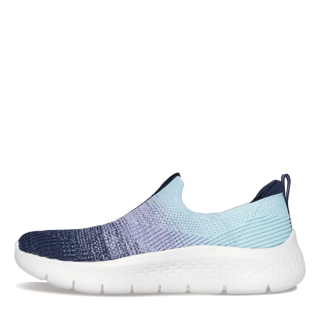 Skechers Women's Go Walk Flex Cali Sunset Sneaker, Navy/Aqua, 13