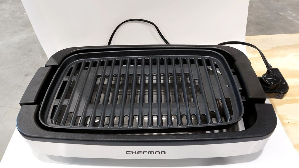 Chefman 6 Serving Electric Indoor Grill, w/ Temperature Control, Smokeless