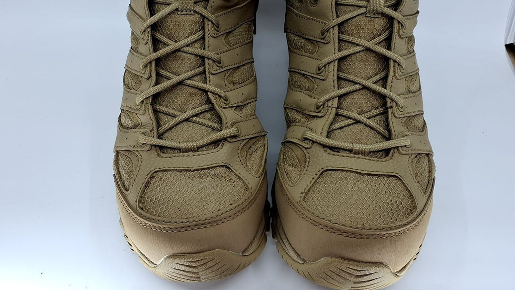 Moab 3 8" Waterproof Tactical Boots, Dark Coyote, Men's Size 12 Wide