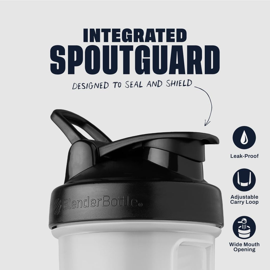 28 Oz BlenderBottle Classic V2 Shaker, 2 Pack, Protein Shake Bottle