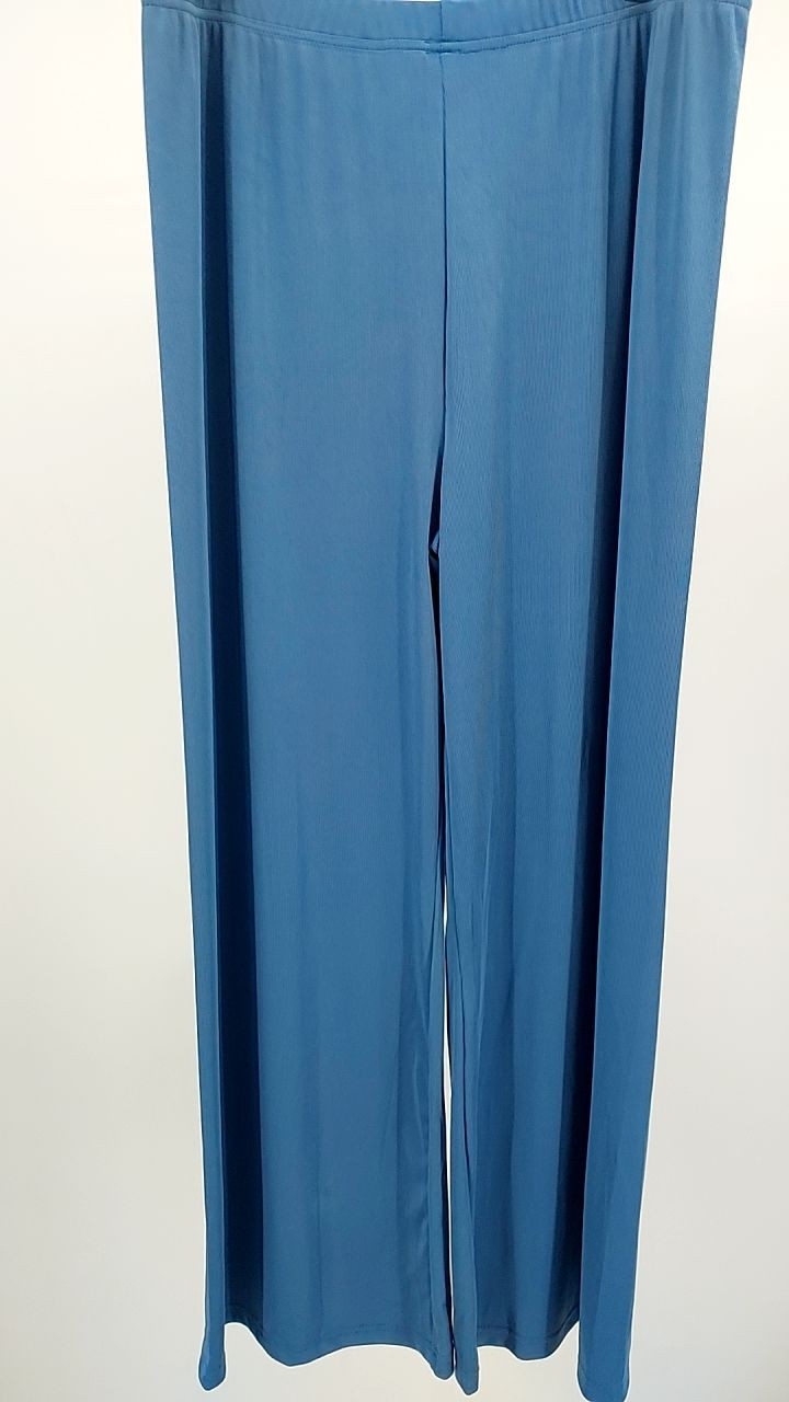 Casual Loose Long Sleeve Top and Wide Leg Pants Set