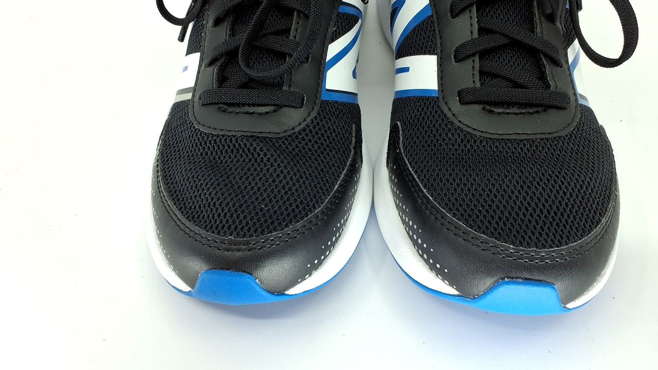 New Balance Kids' Dynasoft 545 V1 Lace-Up Running Shoe, 4.5 M, Black/Blue