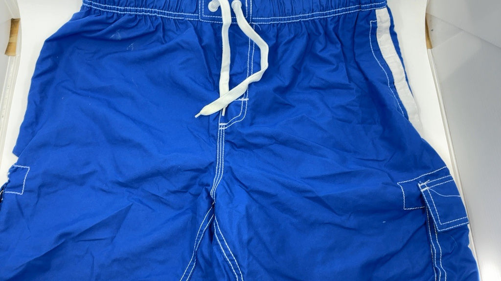 Kanu Surf Barracuda Swim Trunks Royal X-Large Quick Dry UPF 50+