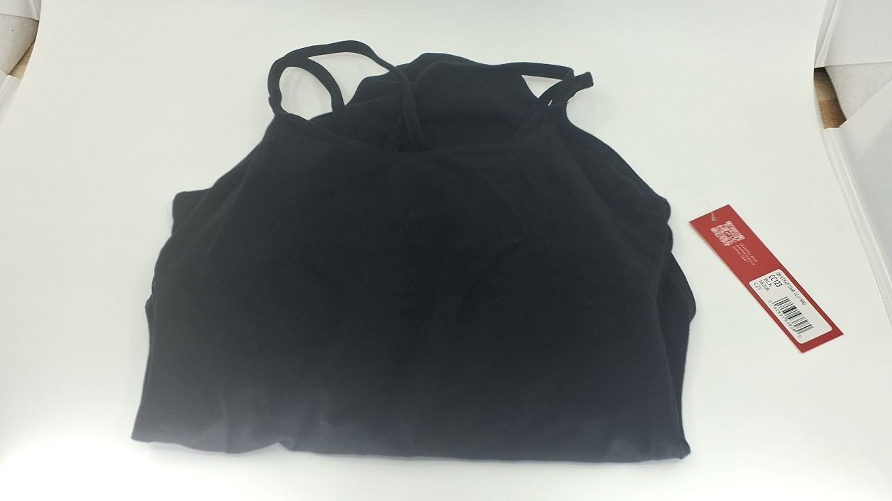 Capezio Women's Classic Double Strap Camisole Leotard, Black, Medium