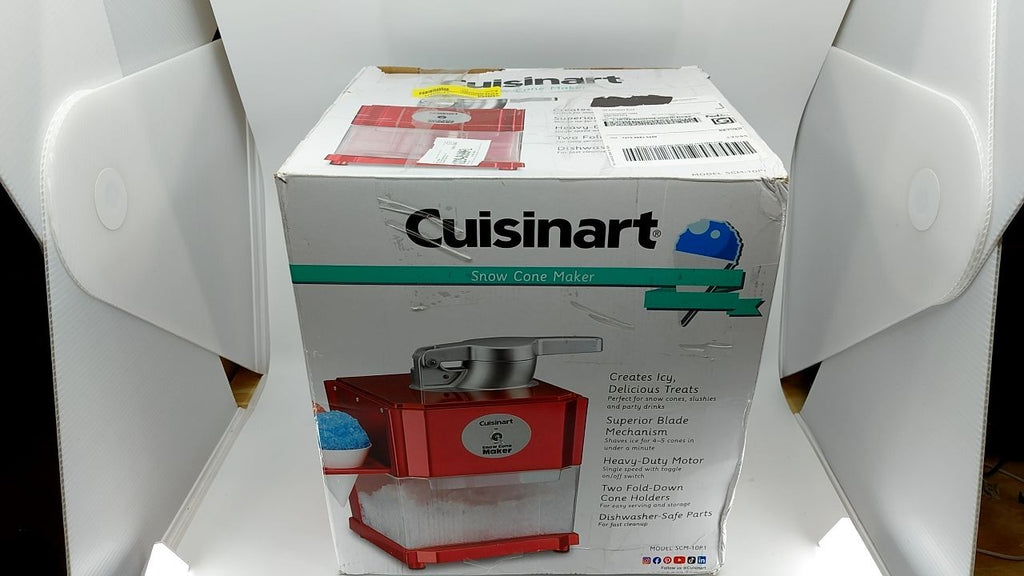 20 Oz. Red Countertop Snow Cone Machine