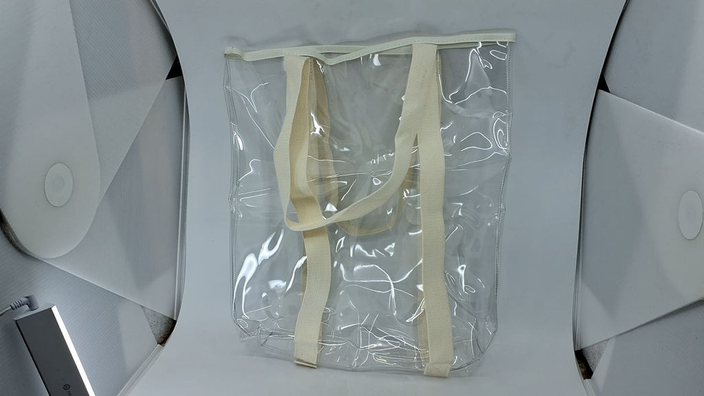 Clear Stadium Bag 12x6x12, Water Resistant Tote for Events & Festivals