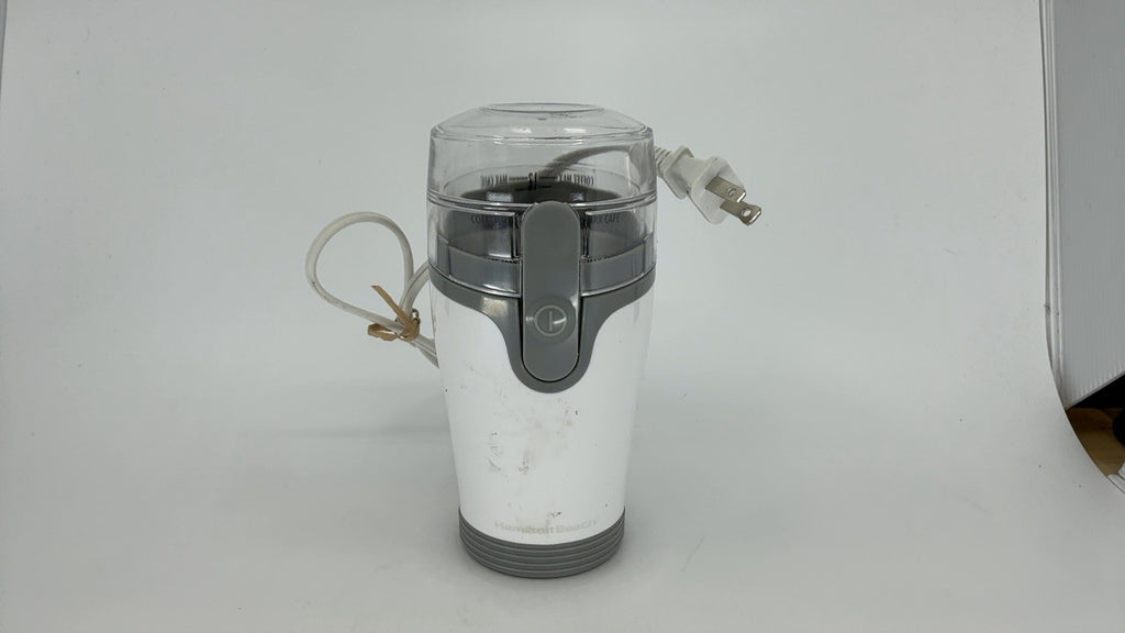 Hamilton Beach 80420 Coffee Grinder, Removable Bowl, 12 Cups, White