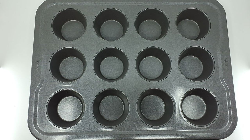 12 Cup Nonstick Muffin Pan, Ninja Foodi NeverStick, Oven Safe 500°F