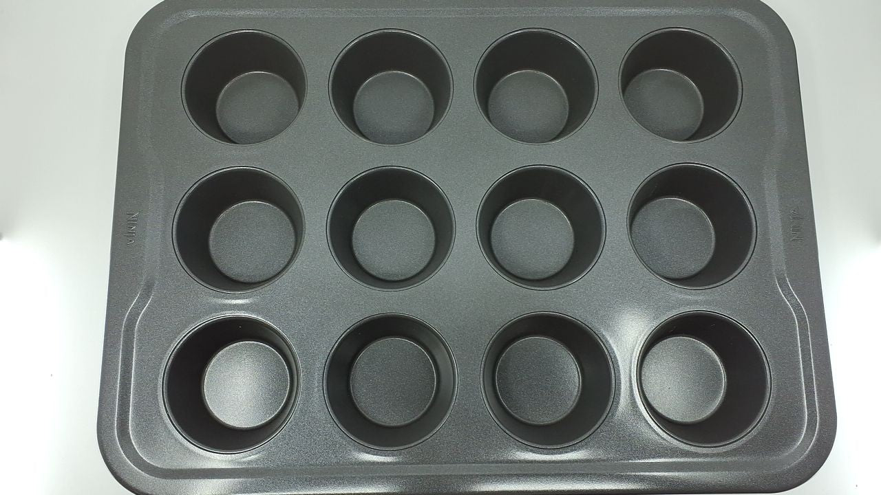 12 Cup Nonstick Muffin Pan, Ninja Foodi NeverStick, Oven Safe 500°F