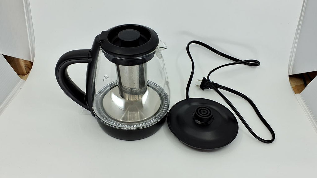 Chefman 1500W Electric Kettle, 1L, Removable Lid, Boil-Dry Protection