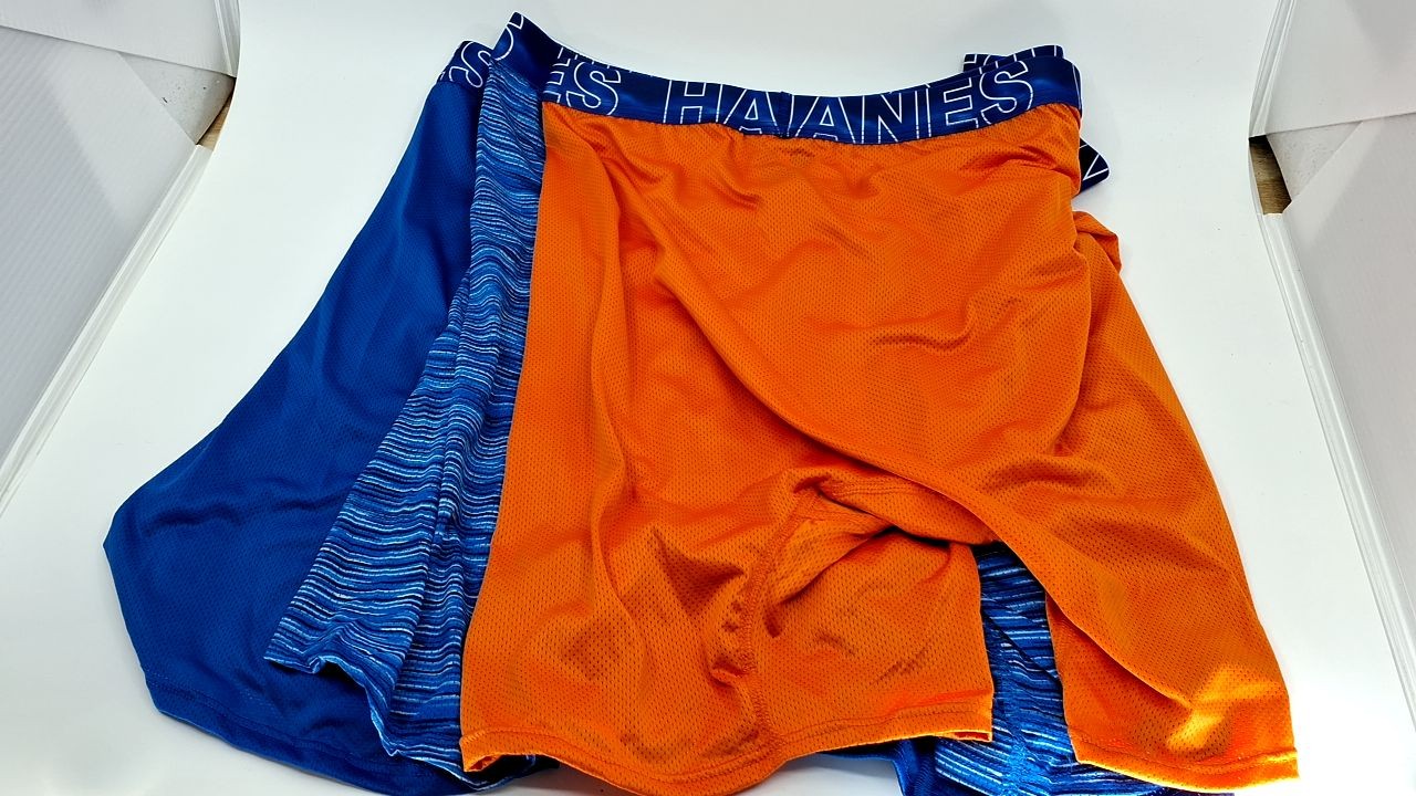 Hanes Men's Underwear 3-Pack, X-Temp Cooling Boxer Briefs, No-Ride-Up Design