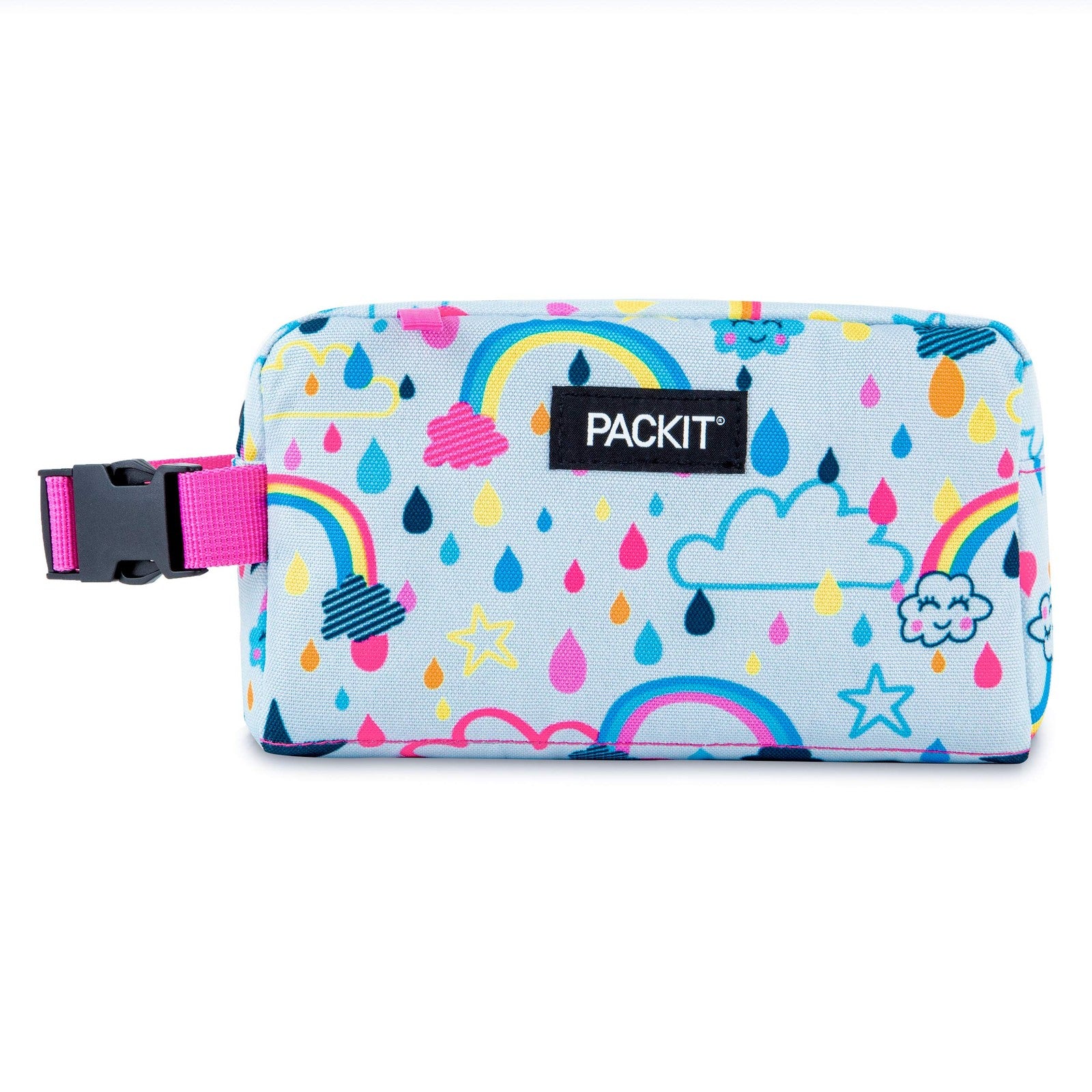 PackIt Snack Box, Rainbow Sky, Built-in Ice Packs, EcoFreeze Tech