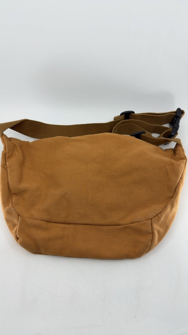 London Oversize Canvas Crescent Sling