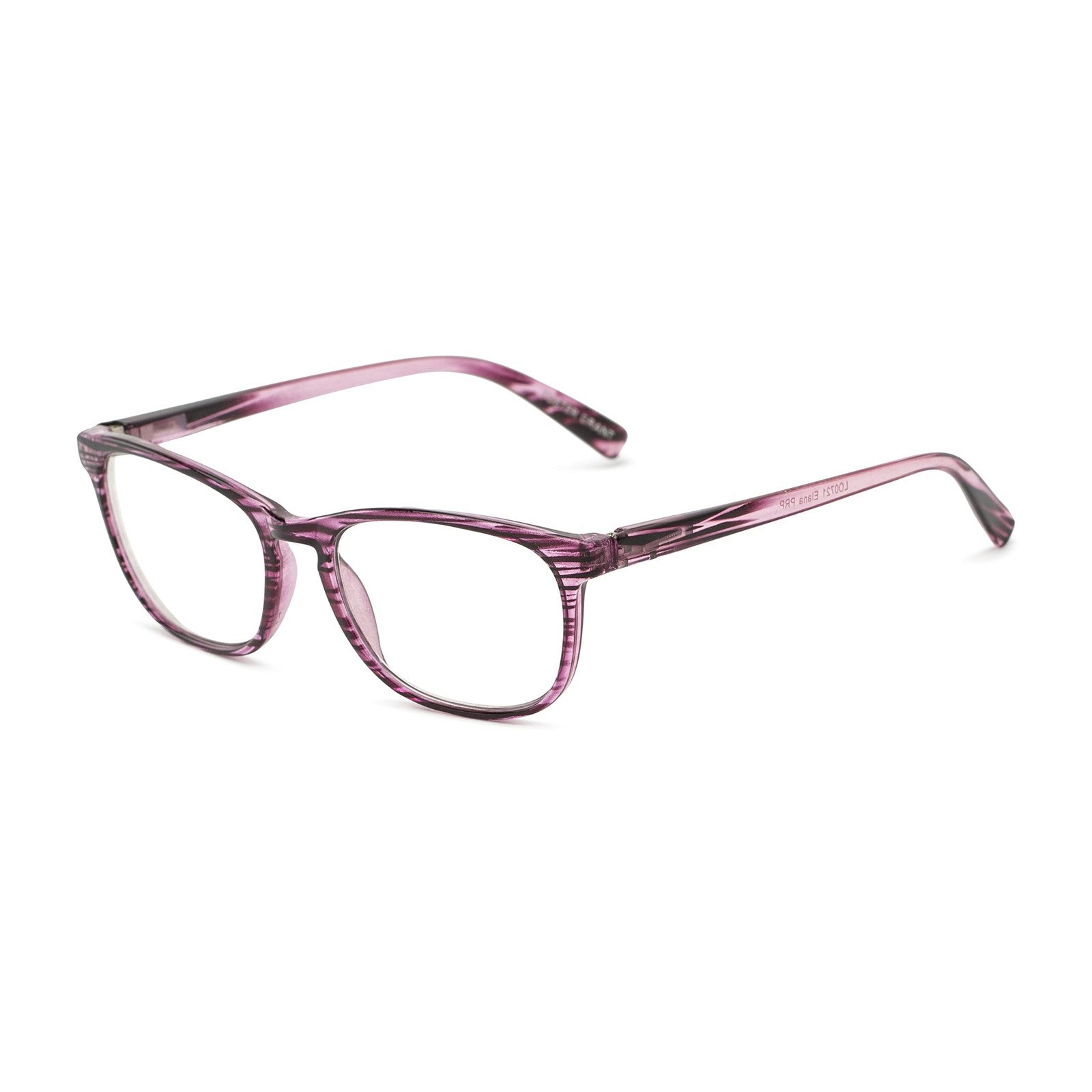 Foster Grant Elana Pop Bifocal Blue Light Reading Glasses, Purple, 53mm