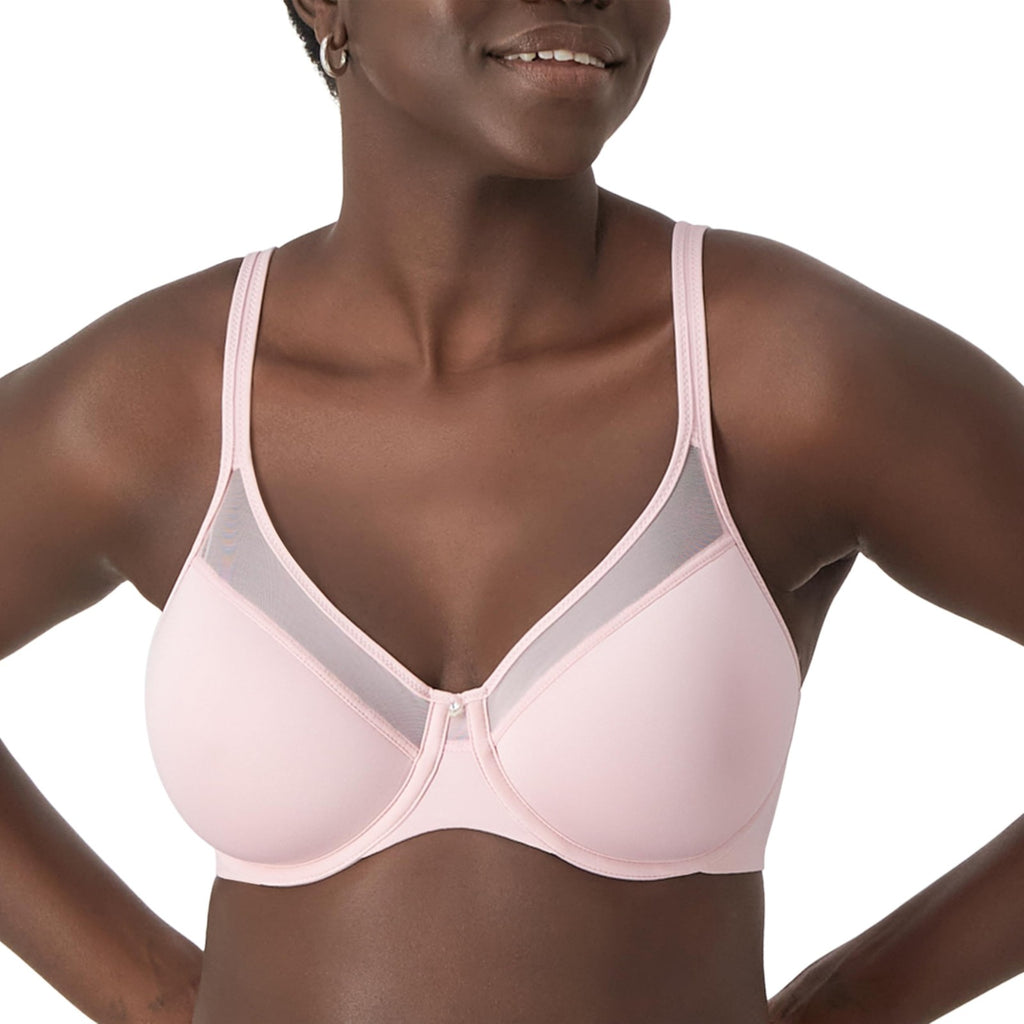 Bali Women's One Smooth U Ultra Light Convertible Bra DF3439, Hush Pink, 36DD