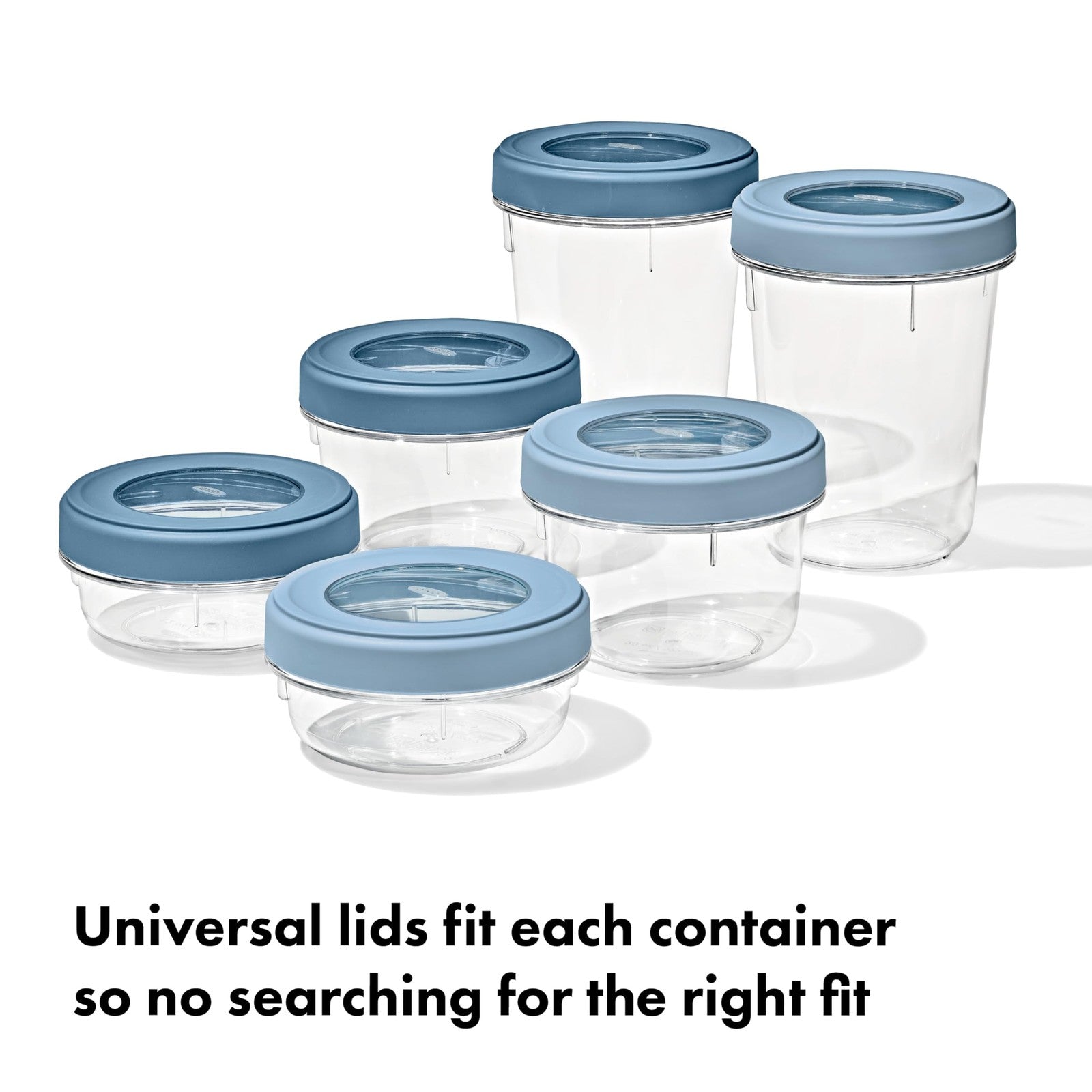 OXO Good Grips Twist & Stack Container – 20 oz – 2 Pack