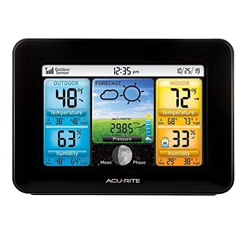 AcuRite Indoor Outdoor Weather Station w/ Color Display & Thermometer