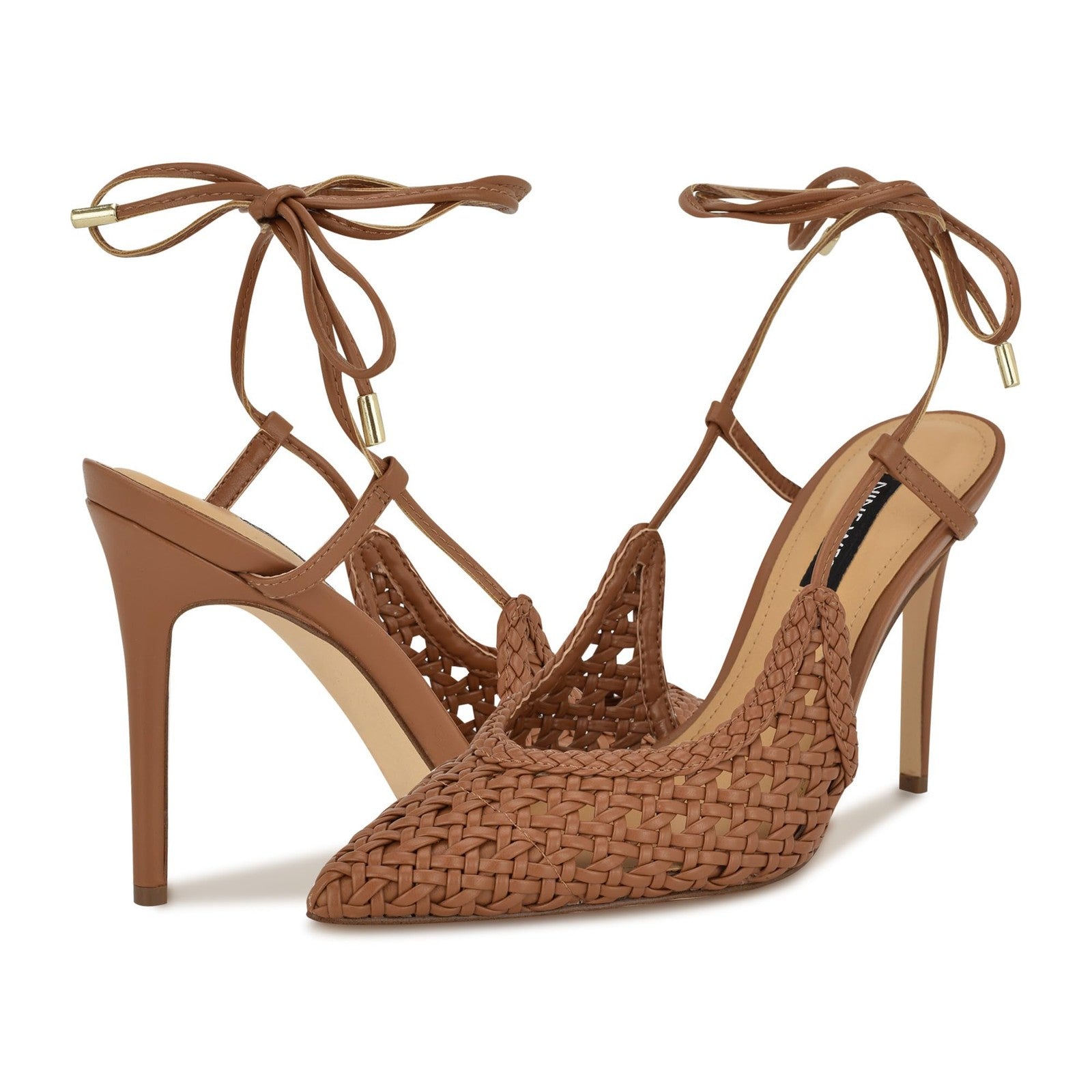 Fessla Pumps by Nine West, Medium Brown 211, Women's Size 7.5