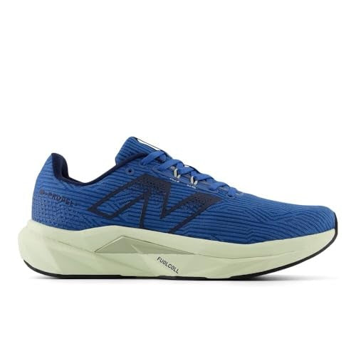 New Balance FuelCell Propel V5 Running Shoe 10.5W Sea Stone/Olivine